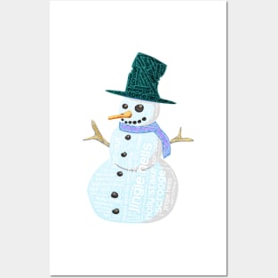 Jingle Hells The Alternative Christmas Snowman Posters and Art